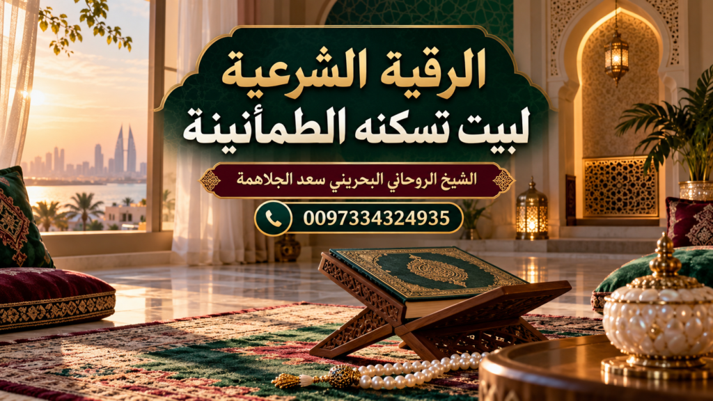 الرقية الشرعية لبيت تسكنه الطمأنينة | 0097334324935