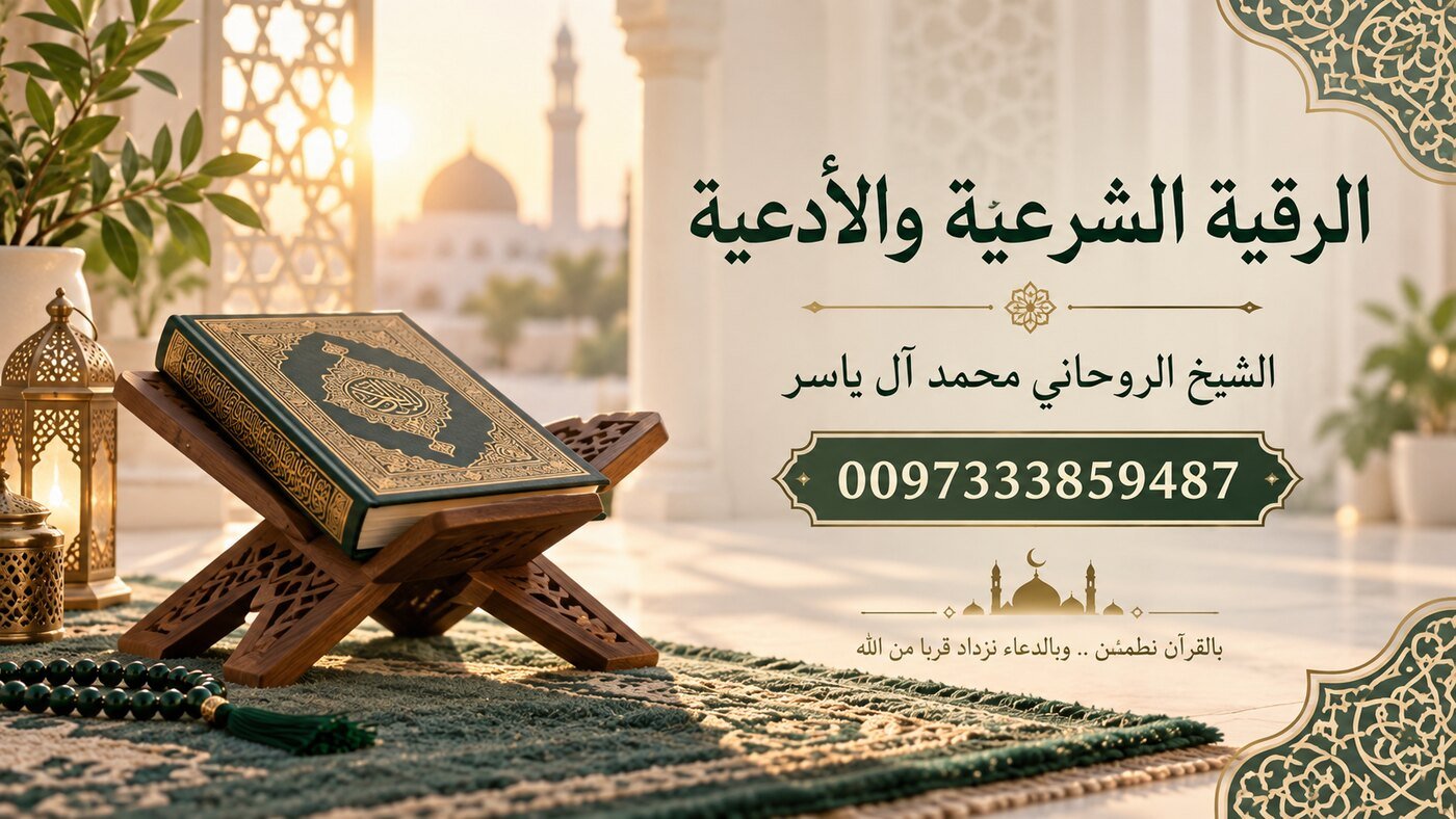 الرقية الشرعية والأدعية | 0097333859487