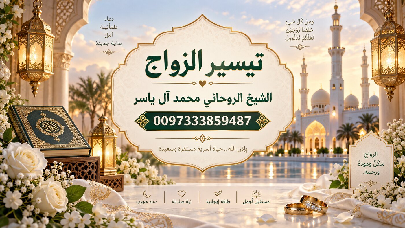 تيسير الزواج | 0097333859487